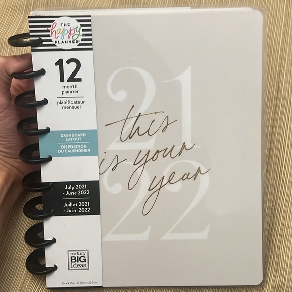The Happy Planner 12 month planner July 2021-June 2022 planner this is your year - Picture 2 of 13